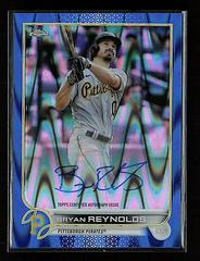 Bryan Reynolds [Blue RayWave] #CVA-BR Baseball Cards 2022 Topps Chrome Veteran Autographs Prices