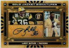 LeRoy Butler [White Gold] #GJS-LB Football Cards 2023 Panini Gold Standard Jacket Signatures Prices
