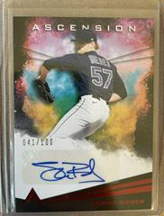 Shane Bieber [Red] Baseball Cards 2021 Panini Chronicles Ascension Autographs Prices