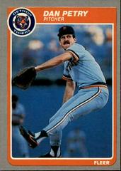 Dan Petry Baseball Cards 1985 Fleer Prices