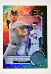 Nolan Ryan [Class 2 Black] #12 Baseball Cards 2022 Topps Gold Label Prices