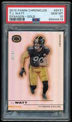 T. J. Watt [Gold] Football Cards 2019 Panini Chronicles Dynagon Prices