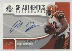 Rudi Johnson #SP-RJ Football Cards 2006 SP Authentic Autographs Prices