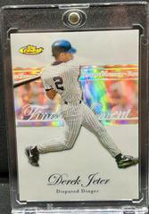 Derek Jeter [Finest Moments] #RFMDJ Baseball Cards 2007 Finest Rookie Moments Prices