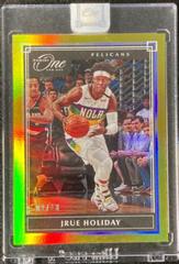 Jrue Holiday [Gold] #3 Basketball Cards 2019 Panini One and One Prices