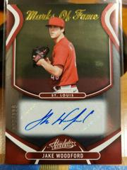 Jake Woodford #MOF-JW Baseball Cards 2022 Panini Absolute Marks of Fame Autographs Prices