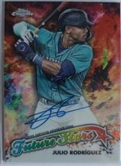 Julio Rodriguez #FSA-JR Baseball Cards 2023 Topps Chrome Update Future Stars Autographs Prices