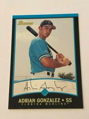 Adrian Gonzalez [Promos] #PP3 Baseball Cards 2001 Bowman Prices