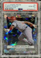 Albert Pujols [Cracked Ice] Baseball Cards 2012 Panini Prizm Prices