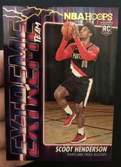 Scoot Henderson #6 Basketball Cards 2023 Panini Hoops Extreme Team Prices