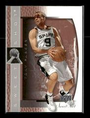 Tony Parker #77 Basketball Cards 2003 Upper Deck Sweet Shot Prices