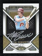 Mike Schmidt [Silver Ink] #T1TA-MSC Baseball Cards 2023 Topps Tier One Talent Autographs Prices