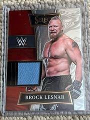 Brock Lesnar [Gold Prizm] Wrestling Cards 2022 Panini Select WWE Selective Swatches Prices