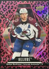 Nathan MacKinnon [Pink Leopard] #1 Hockey Cards 2022 Upper Deck Allure Prices