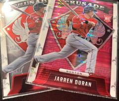 Jarren Duran [Pink Pulsar] #4 Baseball Cards 2022 Panini Chronicles Crusade Prices