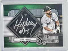 Jose Abreu [Green] #SS-JA Baseball Cards 2022 Topps Five Star Silver Signatures Prices