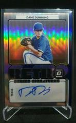 Dane Dunning [Holo] #RET-DD Baseball Cards 2021 Panini Donruss Optic Retro Signature Series Prices