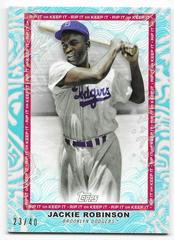 Jackie Robinson [Riptide] #42 Baseball Cards 2022 Topps Rip Prices