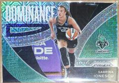 Sabrina Ionescu [Mojo] Basketball Cards 2022 Panini Prizm WNBA Dominance Prices