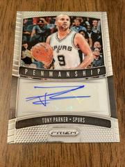 Tony Parker Basketball Cards 2019 Panini Prizm Penmanship Prices