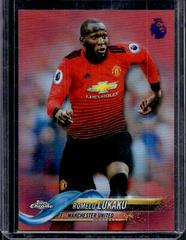Romelu Lukaku [Red Wave Refractor] Soccer Cards 2018 Topps Chrome Premier League Prices