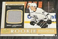 Mikey Anderson [Gold] Hockey Cards 2021 Upper Deck Rookie Retrospective Prices