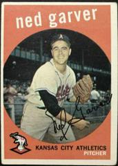Ned Garver [Gray Back] Baseball Cards 1959 Topps Prices