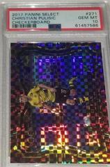 Christian Pulisic [Checkerboard] Soccer Cards 2017 Panini Select Prices