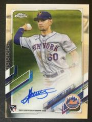 Andres Gimenez Baseball Cards 2021 Topps Chrome Rookie Autographs Prices