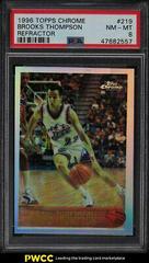 Brooks Thompson [Refractor] #219 Basketball Cards 1996 Topps Chrome Prices