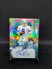 Tony Romo [Psychedelic] #RS-TRO Football Cards 2022 Panini Spectra RetroSpect Autographs Prices