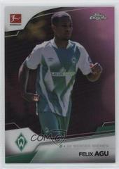Felix Agu [Pink] #22 Soccer Cards 2022 Topps Chrome Bundesliga Prices