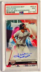 Juan Soto Baseball Cards 2020 Bowman's Best of 2020 Autographs Prices