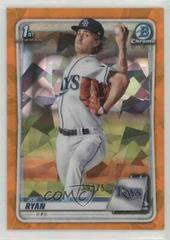 Joe Ryan [Orange] Baseball Cards 2020 Bowman Sapphire Prices