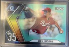 Nick Lodolo [Aqua] #BTP-35 Baseball Cards 2022 Bowman Scouts' Top 100 Prices