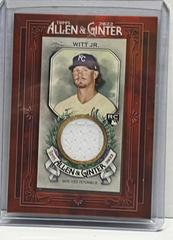Bobby Witt Jr. #MFR-BWJ Baseball Cards 2022 Topps Allen & Ginter Mini Framed Relics Prices