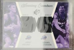 Andrei Kirilenko/DeShawn Stevenson Basketball Cards 2003 Spx Winning Combos Prices