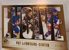 Pat LaFontaine [Gold] Hockey Cards 2020 SP Signature Edition Legends Evolve Prices