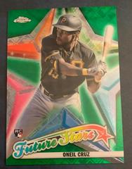 Oneil Cruz [Green] #FS-5 Baseball Cards 2022 Topps Chrome Logofractor Future Stars Prices