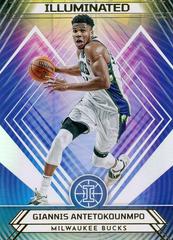 Giannis Antetokounmpo #24 Basketball Cards 2021 Panini Illusions Illuminated Prices