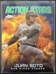 Juan Soto [Green] Baseball Cards 2023 Topps Chrome Update Action Stars Prices