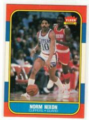 Norm Nixon Basketball Cards 1986 Fleer Prices