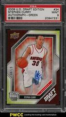Stephen Curry [Autograph Green] Basketball Cards 2009 Upper Deck Draft Edition Prices