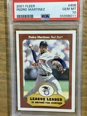 Pedro Martinez #406 Baseball Cards 2001 Fleer Prices