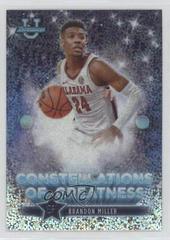 Brandon Miller #COG-24 Basketball Cards 2022 Bowman University Best Constellations of Greatness Prices