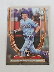 Evan Carter [Orange] #81 Baseball Cards 2024 Topps Tribute Prices