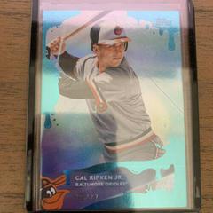 Cal Ripken Jr. [Blue Frosting Holographic Foilboard] #19 Baseball Cards 2020 Topps X Steve Aoki Prices