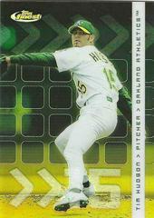 Tim Hudson [Refractor] #74 Baseball Cards 2002 Finest Prices
