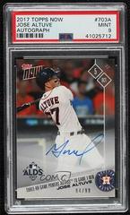 Jose Altuve [Autograph] #703A Baseball Cards 2017 Topps Now Prices