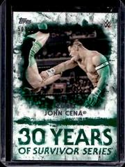 John Cena [Green] Wrestling Cards 2018 Topps WWE Undisputed 30 Years of Survivor Series Prices